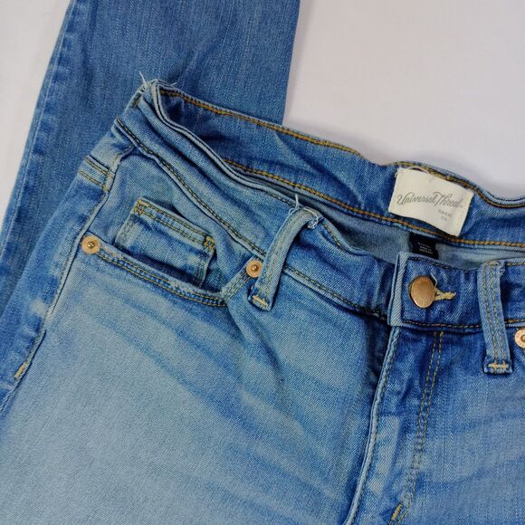 Lot of 2 Universal Thread Womens Distressed Jeggings Denim Jeans Pantssz 4 - Picture 4 of 12